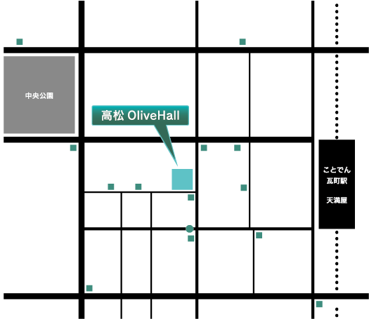 高松オリーブホールマップ
